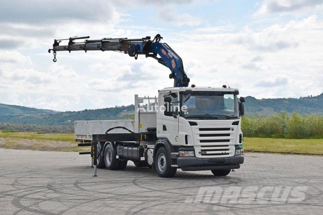 Scania G 420 * PM 27S LC + FUNK * 6x4 *TOPZUSTAND Camiones grúa