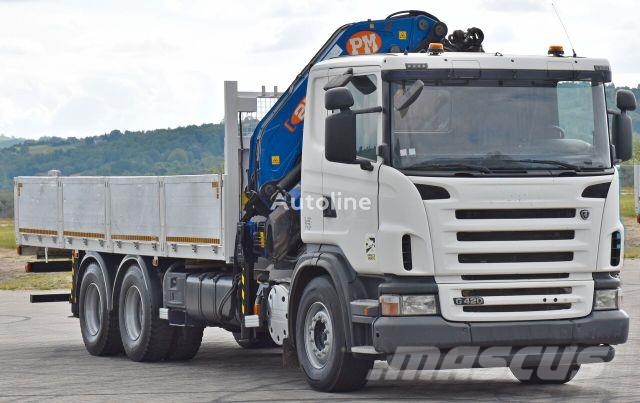 Scania G 420 * PM 27S LC + FUNK * 6x4 *TOPZUSTAND Camiones grúa