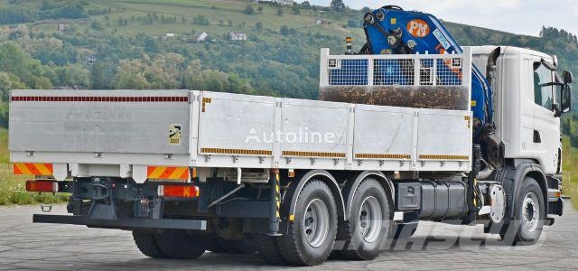 Scania G 420 * PM 27S LC + FUNK * 6x4 *TOPZUSTAND Camiones grúa