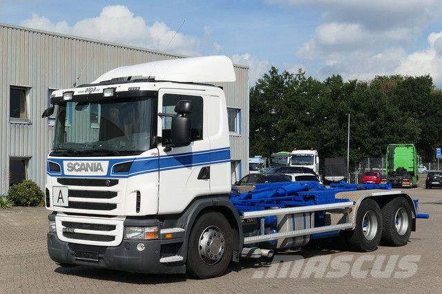 Scania G 440 / R 450, Hyvalift HVL 11094, Retarder, AC Camiones elevadores de gancho