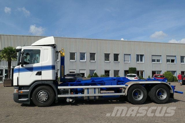 Scania G 440 / R 450, Hyvalift HVL 11094, Retarder, AC Camiones elevadores de gancho