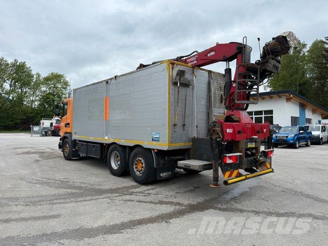Scania G 450 6X2 lift Altglas/Schrott Kran Penz 15L Otros camiones