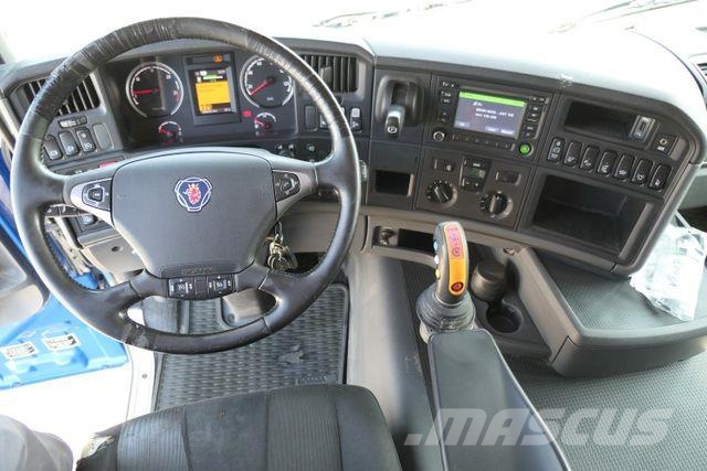 Scania G 450 6x6, Bordmatik, Anbauplatte, AHK, Hydr.,AC Savivarčių priekabų vilkikai