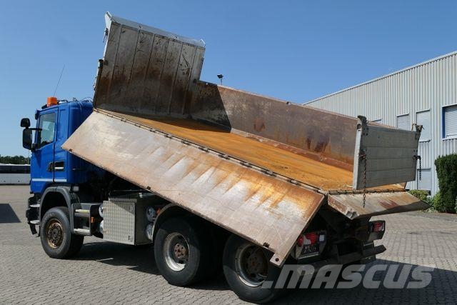 Scania G 450 6x6, Bordmatik, Anbauplatte, AHK, Hydr.,AC Savivarčių priekabų vilkikai