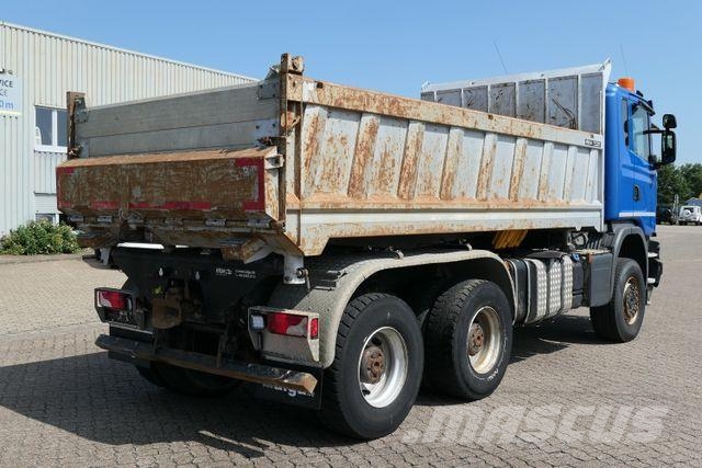 Scania G 450 6x6, Bordmatik, Anbauplatte, AHK, Hydr.,AC Savivarčių priekabų vilkikai