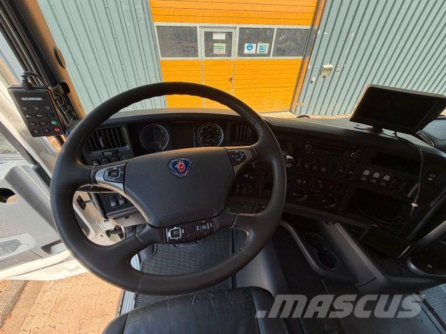 Scania G 480 - 8x2 - Abroller - Kran HMF 4220 K6 훅 리프트 트럭