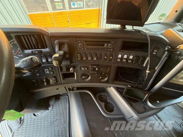 Scania G 480 - 8x2 - Abroller - Kran HMF 4220 K6 훅 리프트 트럭