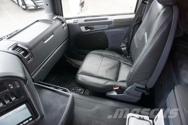 Scania G 490 / 6 X 2 / SKRZYNIOWY + HDS / HMF 3220 K7 / Vlakke laadvloer met kraan