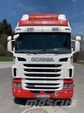 Scania G320 LB 6X2 GELENKTE NACHLAUFACHSE Tovornjaki s ponjavo
