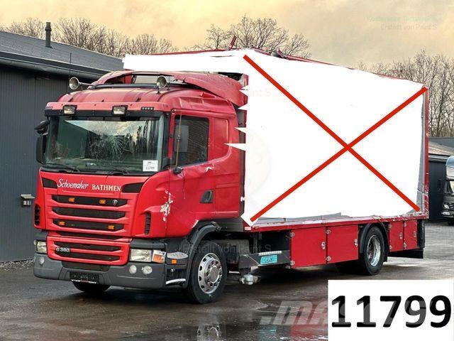 Scania G380 BL 4x2 Fahrgestell OHNE AUFBAU *UNFALL* Camiones con chasís y cabina