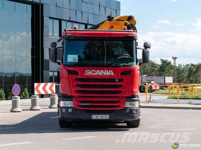 Scania G410 8x2 FASSI F800BXP.26 Crane FlyJib Winch Caminhões guindaste
