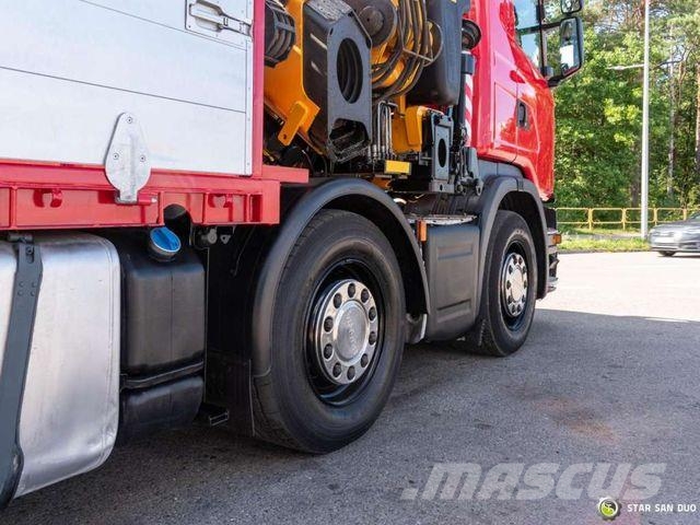 Scania G410 8x2 FASSI F800BXP.26 Crane FlyJib Winch Caminhões guindaste