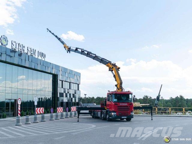 Scania G410 8x2 FASSI F800BXP.26 Crane FlyJib Winch Caminhões guindaste