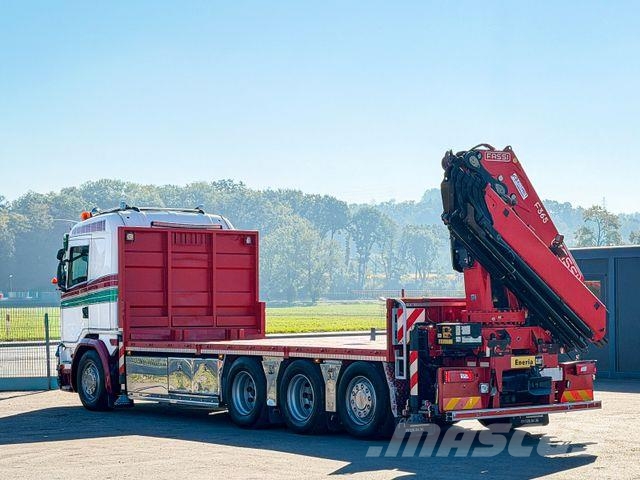 Scania G450 Platform 6,40 m FASSI F365 RA.2.26 + Funk Automobiliniai kranai