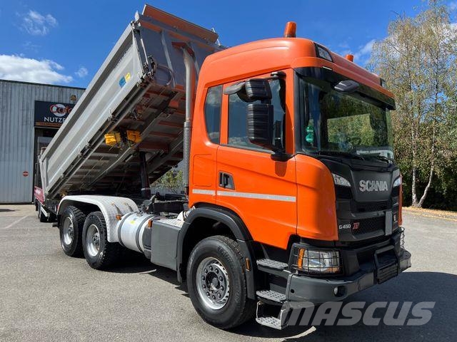 Scania G450 XT 6x4 Retarder Meiller Bordmatik Bañeras basculantes usadas