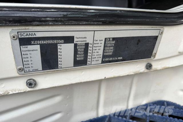 Scania G480 8x4 Abroll Sobag Camiones elevadores de gancho