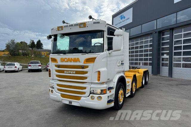 Scania G480 8x4 Abroll Sobag Camiones elevadores de gancho