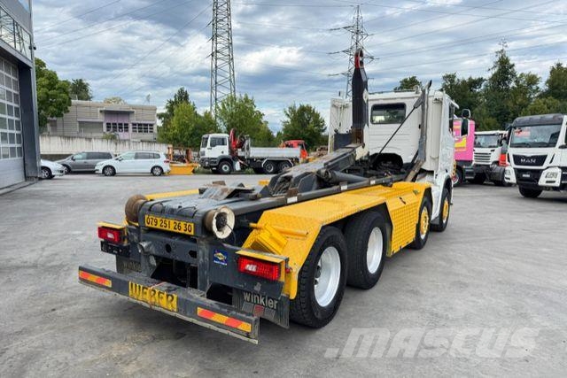 Scania G480 8x4 Abroll Sobag Camiones elevadores de gancho