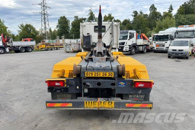 Scania G480 8x4 Abroll Sobag Camiones elevadores de gancho