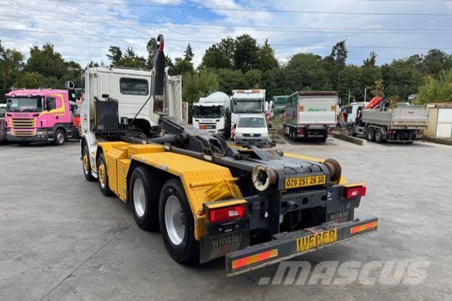 Scania G480 8x4 Abroll Sobag Camiones elevadores de gancho