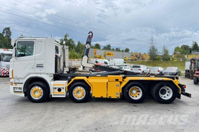 Scania G480 8x4 Abroll Sobag Camiones elevadores de gancho