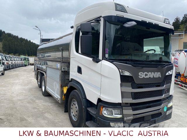 Scania G540 Isoliert 3 Kammer 16000L JANSKY Camiones cisternas