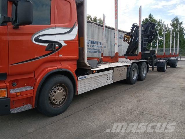 Scania NEW PRICE! R490 6x4 KESLA 2110Z Stand/Klima14,9t Puuautot