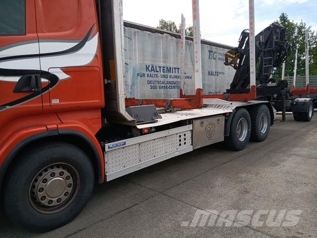 Scania NEW PRICE! R490 6x4 KESLA 2110Z Stand/Klima14,9t Puuautot