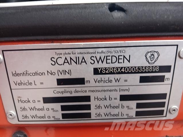 Scania NEW PRICE! R490 6x4 KESLA 2110Z Stand/Klima14,9t Puuautot