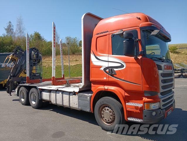 Scania NEW PRICE! R490 6x4 KESLA 2110Z Stand/Klima14,9t Puuautot