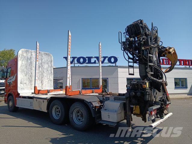Scania NEW PRICE! R490 6x4 KESLA 2110Z Stand/Klima14,9t Puuautot
