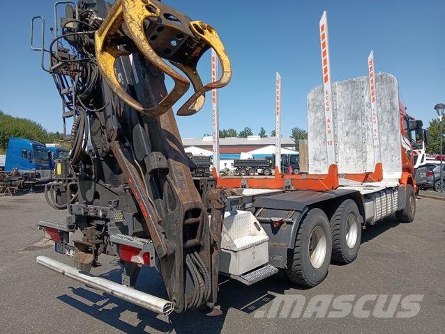Scania NEW PRICE! R490 6x4 KESLA 2110Z Stand/Klima14,9t Puuautot