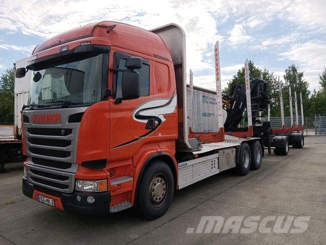 Scania NEW PRICE! R490 6x4 KESLA 2110Z Stand/Klima14,9t Puuautot