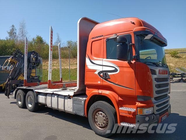 Scania NEW PRICE! R490 6x4 KESLA 2110Z Stand/Klima14,9t Puuautot