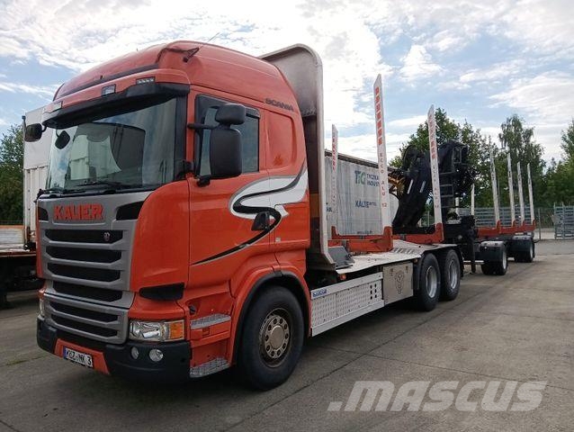 Scania NEW PRICE! R490 6x4 KESLA 2110Z Stand/Klima14,9t Puuautot