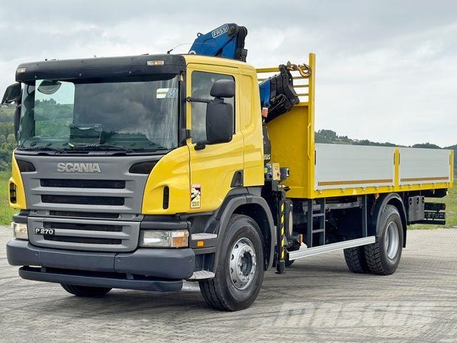 Scania P 270 * FASSI F110A.23 + FUNK * TOPZUSTAND 크레인 트럭