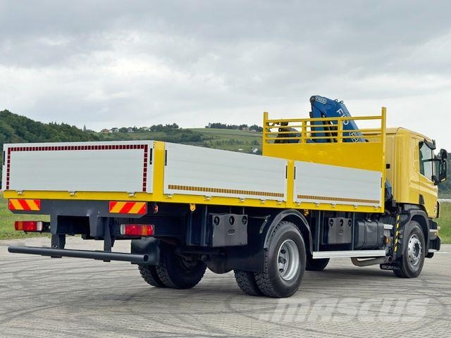 Scania P 270 * FASSI F110A.23 + FUNK * TOPZUSTAND 크레인 트럭