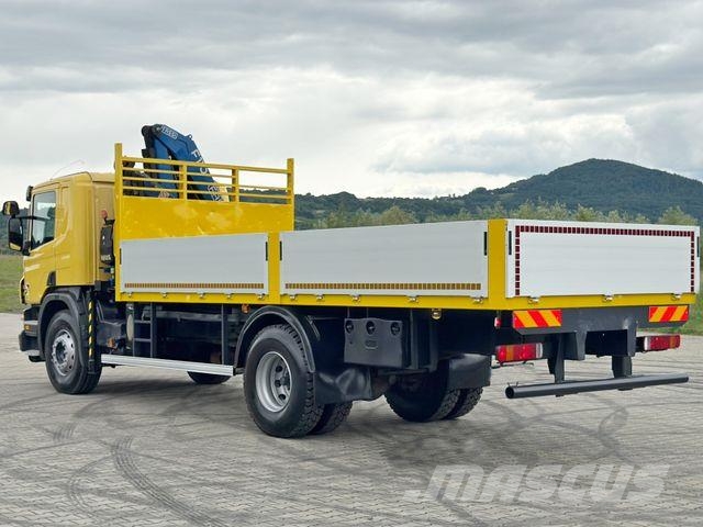 Scania P 270 * FASSI F110A.23 + FUNK * TOPZUSTAND 크레인 트럭
