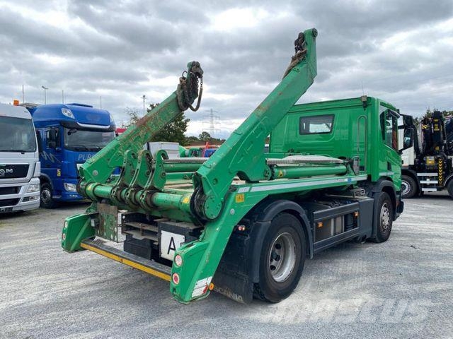 Scania P 280 4x2 Absetzkipper Meiller Funk Euro 6D Camiões caixa desmontável com elevador de cabo