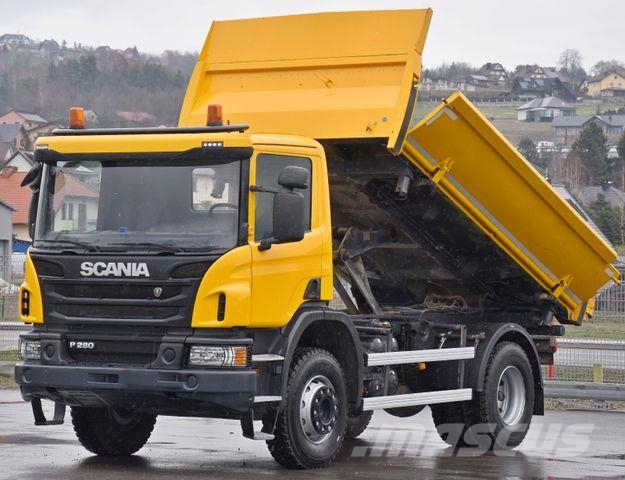 Scania P 280 Kipper 4,20m + BORDMATIC / TOPZUSTAND Wywrotki