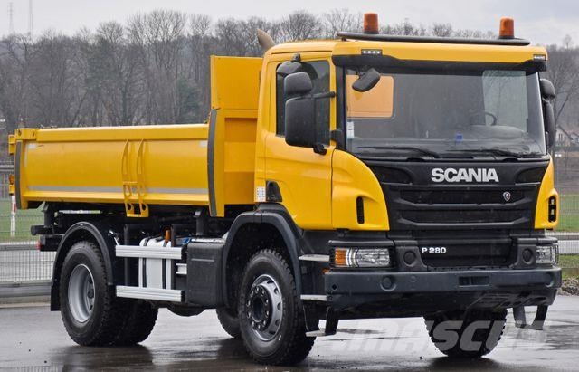 Scania P 280 Kipper 4,20m + BORDMATIC / TOPZUSTAND Wywrotki