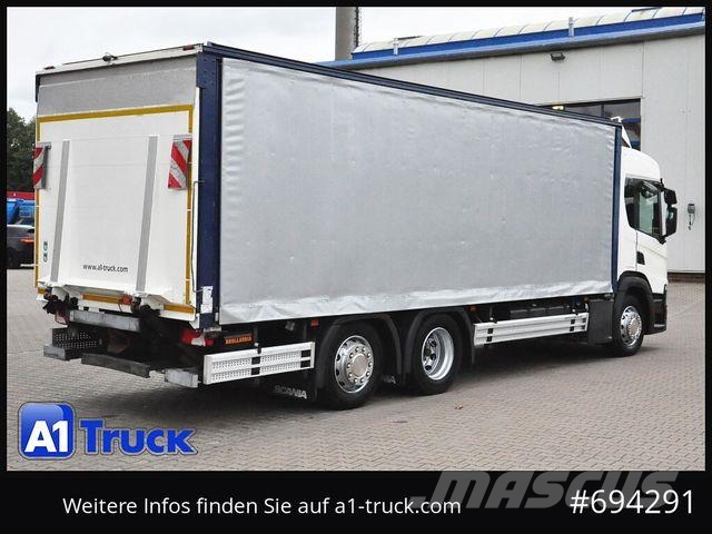 Scania P 320 P 6x2,, Getränke, Lenkachse, LBW: Dholland Getränkewagen