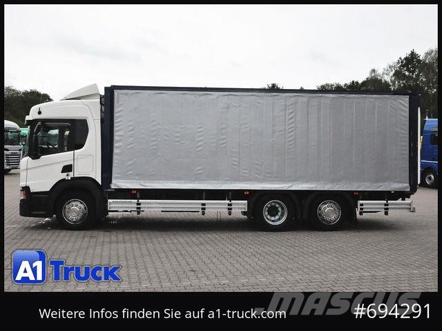 Scania P 320 P 6x2,, Getränke, Lenkachse, LBW: Dholland Getränkewagen