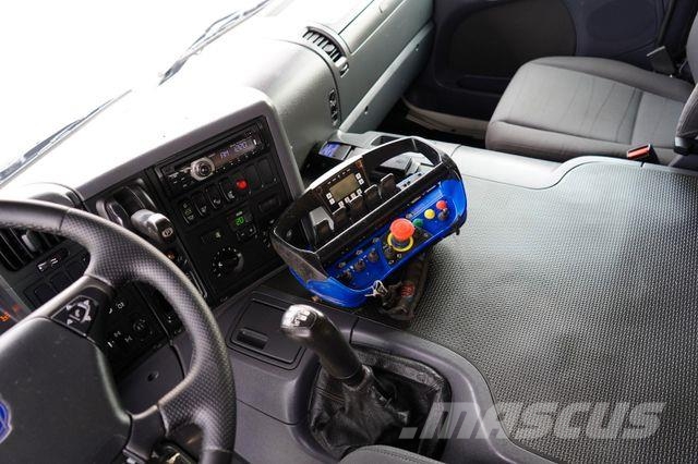 Scania P 360 / 6 X 4 / SKRZYNIOWY + HDS / HMF 1730 K3 / 크레인 트럭