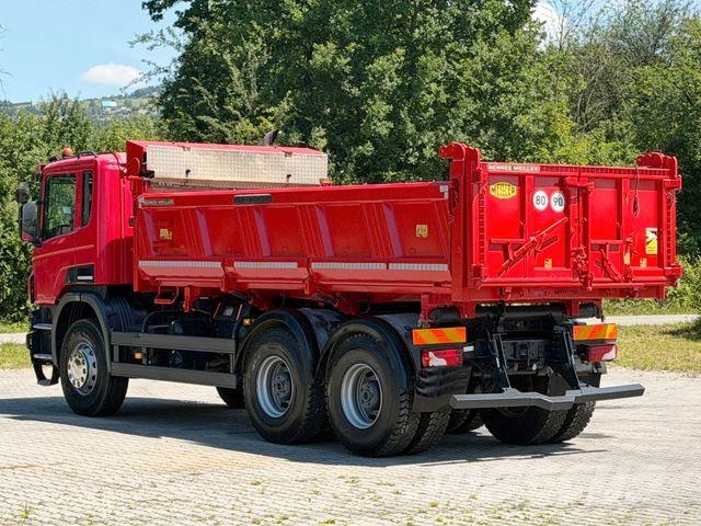 Scania P 360 Kipper 5,20m + BORDMATIC * 6x4 * TOP! Savivarčių priekabų vilkikai
