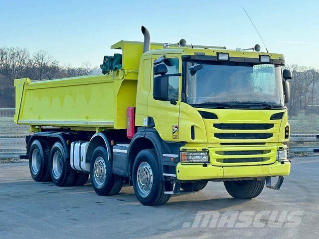 Scania P 400 Kipper 5,90 m + BORDMATIC * 8x4 * TOP ! 덤프 트럭