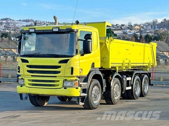 Scania P 400 Kipper 5,90 m + BORDMATIC * 8x4 * TOP ! 덤프 트럭
