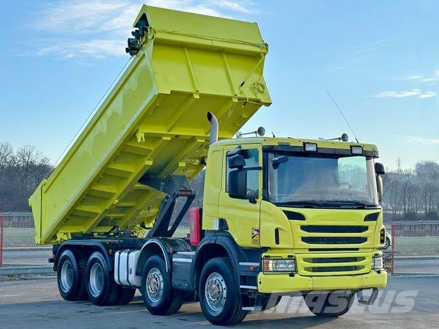 Scania P 400 Kipper 5,90 m + BORDMATIC * 8x4 * TOP ! 덤프 트럭