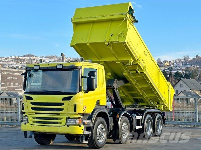 Scania P 400 Kipper 5,90 m + BORDMATIC * 8x4 * TOP ! 덤프 트럭