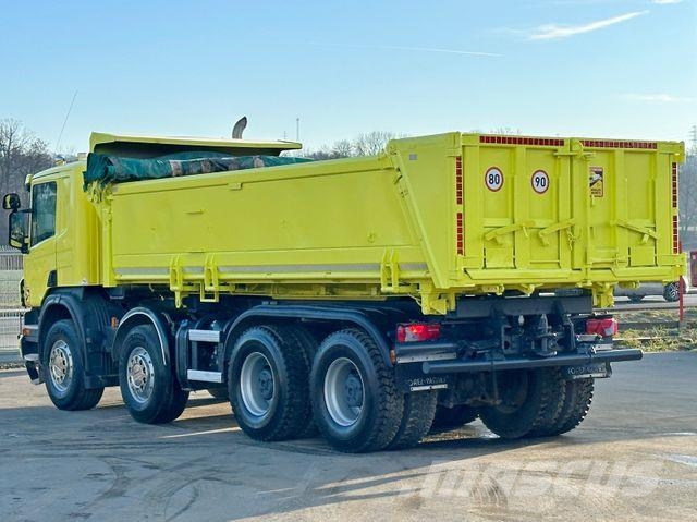Scania P 400 Kipper 5,90 m + BORDMATIC * 8x4 * TOP ! 덤프 트럭